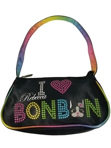 Rebecca Bon Bon Mini Handbag French Bull Dog Purse - Picture 1 of 11