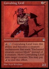 MTG magic cards 4x x4 Light Play, English Convulsing Licid Stronghold
