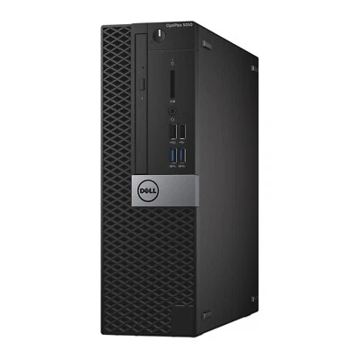 Dell OptiPlex 5050 SFF Intel Core i7-7700 3.60GHz 16GB RAM 256GB SSD Windows 10 - Image 1 of 4