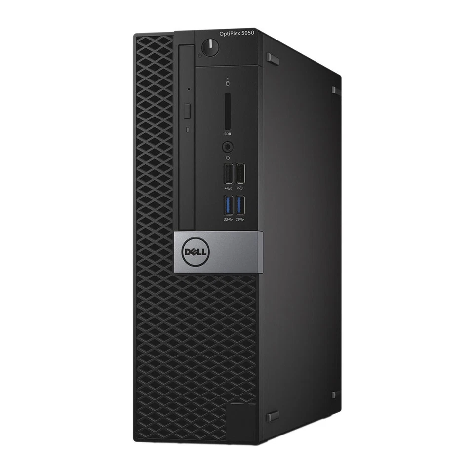 Dell OptiPlex 5050 SFF Intel Core i7-7700 3.60GHz 16GB RAM 256GB SSD Windows 10 - Image 1 of 4