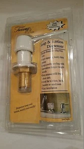 NEU Tuscany Seifen- und Lotionspender - weiß - Bild 1 von 2
