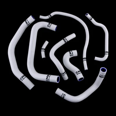 White For 1998-1999 Honda CBR900RR Fireblade Silicone Radiator Coolant Hose Foto 1 de 4