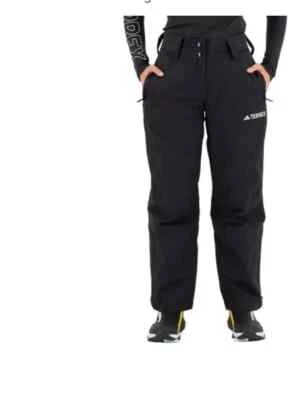 $230 Adidas Terrex Xperior 2L Insulated Ski Pants Women XL  Black Primaloft - Image 1 of 4