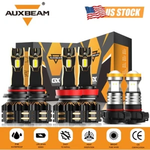 Faro LED alto/bajo+bombilla antiniebla AUXBEAM Canbus 6500K para Chevy Avalanche 2007-2013 - Imagen 1 de 12