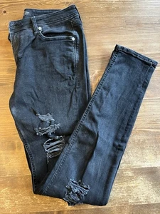 Skinny Fit Jack Jones Liam Schwarz Jeans Hose  Herren 32 34 - Bild 1 von 3