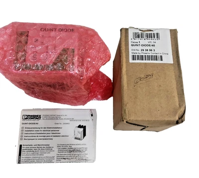 *Nuevo en Caja* DIODO PHOENIX/40 Módulo de Redundancia 24V 40A Montaje en Riel DIN Foto 1 de 4