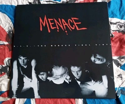 MENACE - Final Vinyl IMPORT L.P. GENERATION X Cockney Rejects SEX PISTOLS Damned - Image 1 of 4