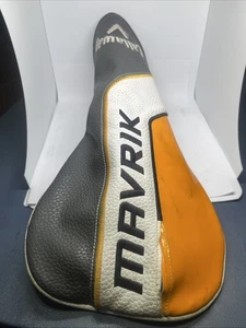 Callaway Mavrik Driver Head Cover weiß orange OEM flache Version - Bild 1 von 5