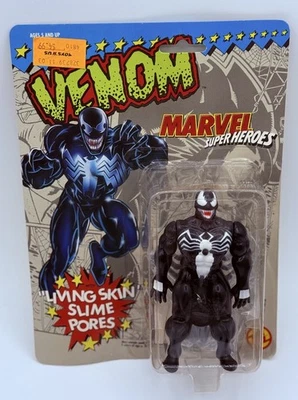 1991 Toy Biz Marvel Living Skin Slime Pores VENOM Action Figure NEW - Image 1 of 3