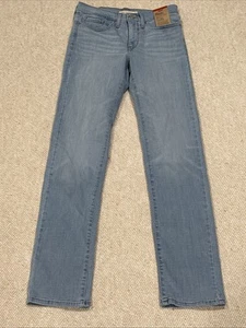 NEW Levi's Ladies 314 Shaping Straight Mid-Rise Jean Women's 27 x 32 NWT - Picture 1 of 10
