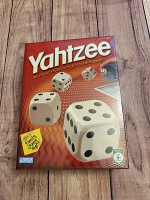 Yahtzee Dice Game 2005 Y2K Parker Brothers Hasbro New Factory Sealed Box - Image 1 of 4