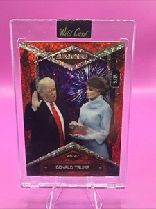 Wild Card 2025 Alumination Donald Trump 5/15 - Picture 1 of 2