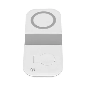 Magnetic Wireless Charger 15W 2 In 1 Wireless Fast Charging Pad Foldable For FY - Zdjęcie 1 z 22