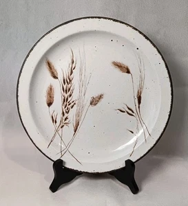 Set Of 3 Wedgwood Midwinter Stonehenge Wild Oats 26cm Dinner Plates - Picture 1 of 7