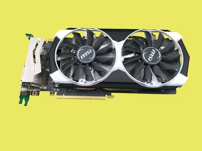 MSI Nvidia Geforce GTX 960 2gd5t Oc Scheda Grafica GDDR5 2GB, Piccolo Danno - Immagine 1 di 4