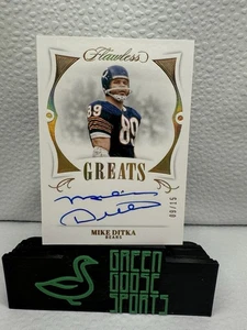 2020 Panini Flawless - Greats Mike Ditka #GR-MID /15 (AU, MEM) - Picture 1 of 4