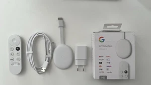 Google Chromecast HD mit Google TV - Weiß (GA03131-DE) - Bild 1 von 5