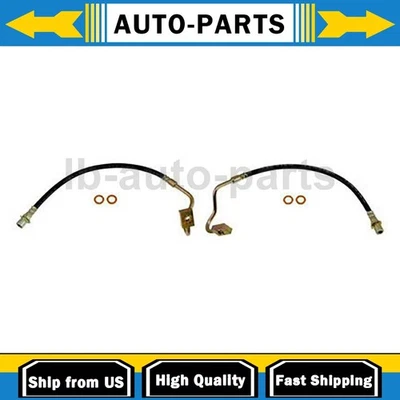 For 1975 International Harvester Scout II 6.4L Front Brake Hose Dorman 2PCS - Image 1 of 4