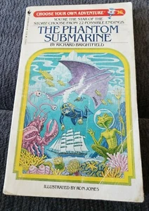 Choose Your Own Adventure # 26 The Phantom Submarine Richard Brightfield cyoa - Picture 1 of 4
