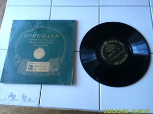 Philharmonic Orch of Prague Josef Keilberth 10" LP Schumann #4 Symphony D Minor - Picture 1 of 1