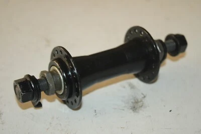 Front Bike Hub Black 32H 100mm Nut MTB Gravel Touring Road Hybrid USA Shipper - Image 1 of 4