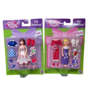 Nueva muñeca vintage Mattel Polly Pocket & Lila 2003 hip holiday y accesorios - Imagen 1 de 4