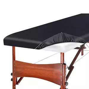 Massage Table Cover, Silky Massage Table Sheets, Reusable Spa Bed Sheets Salon T - Picture 1 of 12