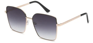 Giselle Sonnenbrille quadratisch schwarz & gold 8GSL28273 - Bild 1 von 1