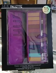 The Color Workshop Hue Color Eye Shadow Palette Tin, 15 Pieces New In Box. - Picture 1 of 3