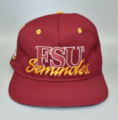 Chapéu boné ajustado vintage FSU Florida State Seminoles #1 Apparel - Tamanho: 7 3/8 - Imagem 1 de 4