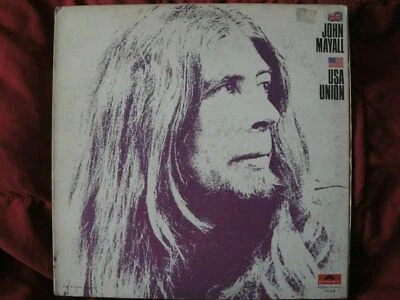 JOHN MAYALL USA UNION VINYL LP ORIGINAL 1970 POLYDOR RECORDS Vg+/Vg Foto 1 de 4