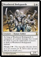 WEATHERED BODYGUARDS ~mtg NM Time Spiral Rare x1