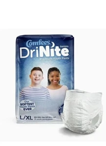 Comfees Overnight Protection Pull Up Diapers Youth Large/Extra Large Pack Of 13 - Picture 1 of 3