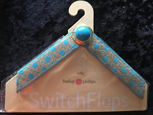SALE!  NEW! LINDSAY PHILLIPS "MILLY" SwitchFlops Strap Interchangeable Small