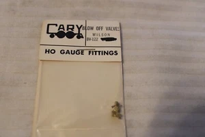 HO Scale Cary Loco Works, Blow Off Valves Wilson, Brass, #BV-122 - Picture 1 of 3