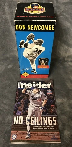 Don Newcombe CY YOUNG Award Commemorative Bobblehead - 2004 LA Dodgers Package Cover