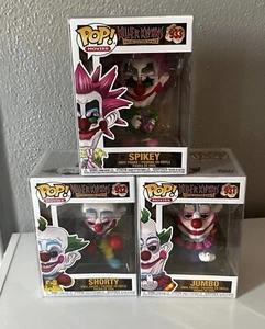 Menge 3 Funko POP Killer Klowns aus dem Weltraum Shorty Jumbo Spikey 931-933 - Bild 1 von 6