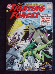 OUR FIGHTING FORCES #76 DC COMICS SILVER AGE WAR COMIC - Picture 1 of 2