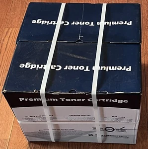 HE-CE255X-N Premium Black High Yield Toner Cartridge 2pk for HP P3015 P3016 - Picture 1 of 5