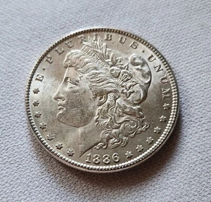 1886 Morgan Silver Dollar ~ Uncirculated - Picture 1 of 6