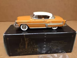BROOKLIN MODELS METAL 1954 CHEVY CHEVROLET BELAIR BRK.68 SCALA 1:43 QUASI NUOVO - Foto 1 di 9