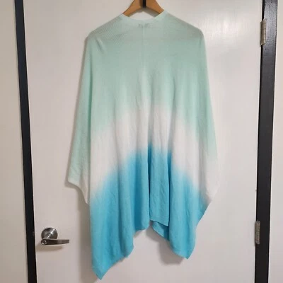 Talbots Ombre Ruana abrigo multicolor talla única mujer Foto 1 de 4