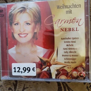 NEW!2 CDs.WIHNACHTEN MIT CARMEN NEBEL.MIX GERMAN ARTISTS singing CHRISTMAS SONGS - Picture 1 of 4