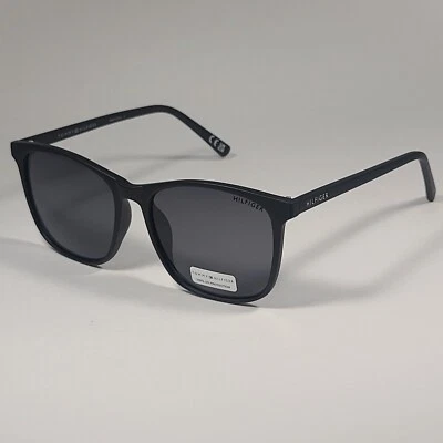 Gafas de sol Tommy Hilfiger "Tiesto" MP OM617 de diseñador marco negro mate lentes grises Foto 1 de 4