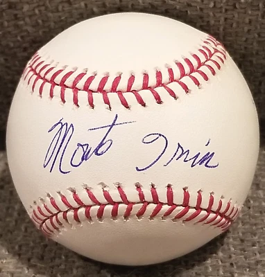 Monte Irvin Signed Autographed Major League Baseball NY Giants HOF PSA 10 COA - Image 1 of 3