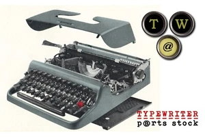 PARTS@ vintage portable typewriter * OLIVETTI Lettera 22 * Italy 1950-64 @PARTS - Picture 1 of 16