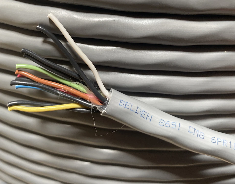 Cable sin blindaje BELDEN 8691 060 100 pies 6 pares 18 AWG Foto 1 de 1