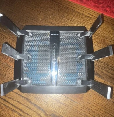 Roteador Wi-Fi Gigabit Tri-Band NETGEAR Nighthawk X6 AC3200 - ‎Preto... - Imagem 1 de 3