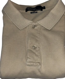 Polo Ralph Lauren Poloshirt Herren XL 100% Baumwolle hellbraun - Bild 1 von 5