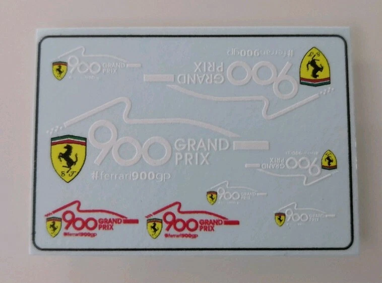 Ferrari SF15-T Vettel / Kimi Raikkönen " Belgium GP, 900 GP Decals " 2015 1/18  - Bild 1 von 1